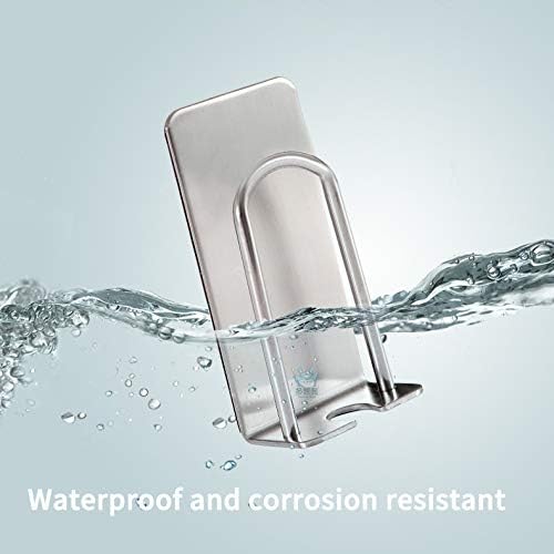 Reduce clutter 2Pack Stainless Steel Toothbrush Holder for Walls Counters