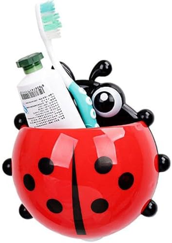 Ladybug Toothbrush Holder Fun Suction Design