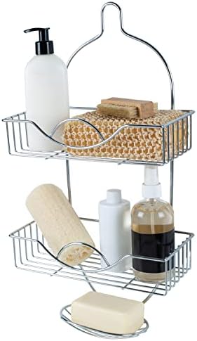 Bath Bliss - Rainbow Design 2-Tier Showersomething for Organizing Your Bathroom Ingredients