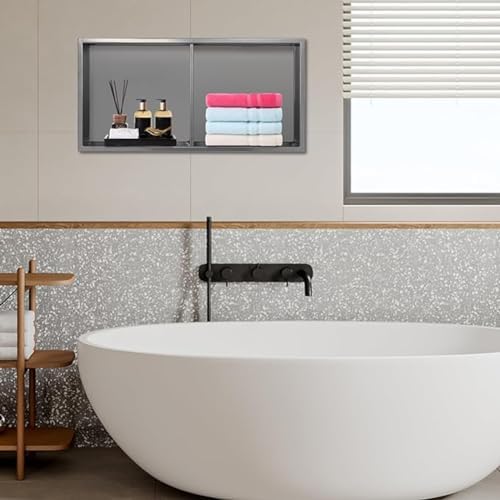 Space-Saving Shower Niche Organizer