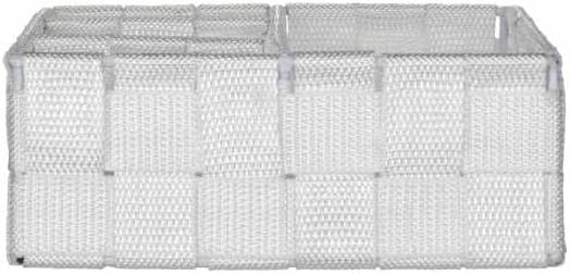 WENKO Adria Small Organizer with Four Separations White