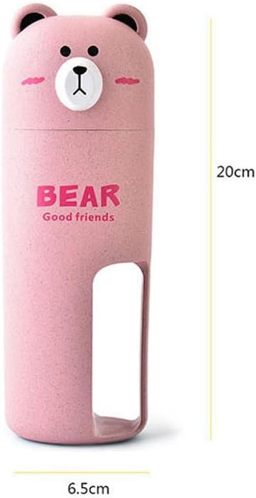 Travel Toothbrush Holder Set with Wash Cup and Storage Box