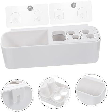 Modern Wall-Mounted Toothbrush Holder