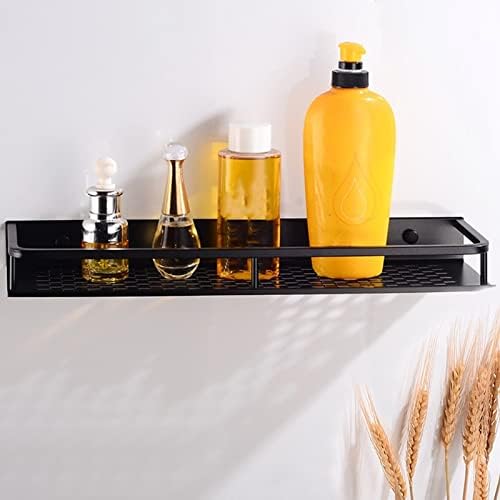 Stylish 30CM Space Aluminum Bathroom Caddy Organizer with Drainage