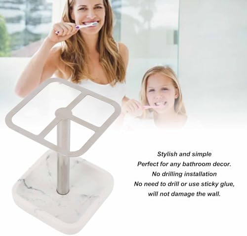 Stainless Steel Toothbrush Holder Compact Stylish Storage Solution For Your Bathroom
