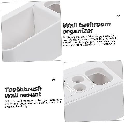 Modern Wall-Mounted Toothbrush Holder