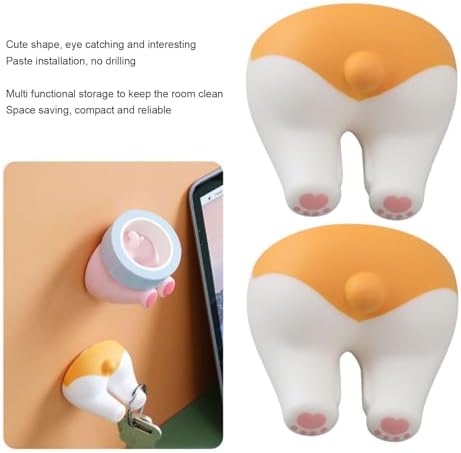 kids Cute Toothbrush Holder -wall Mount Cartoon Animal Dog Tail Party-align