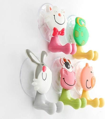 Baost Creative Cute silicone Toothbrush Holder Suction Cup Design for Kids