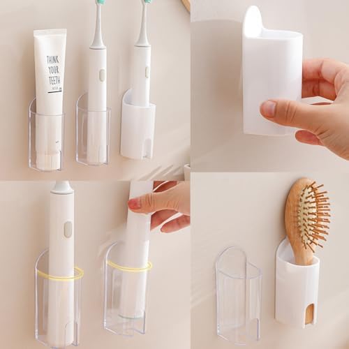 Sturdy Rechargeable Electric Toothbrush Holder Wall Mounted With Universal Fit