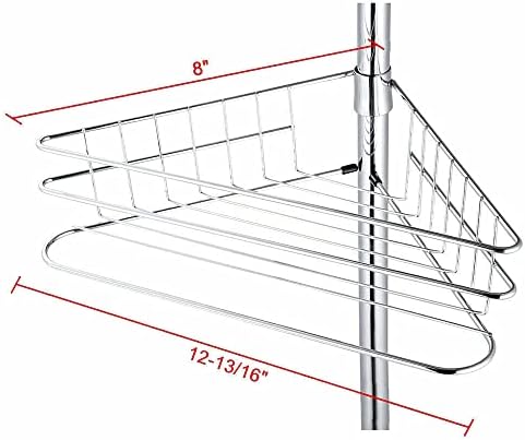 Low-Cost Drama4-Level Bathroom Shelving Rustproof Showers Corner Organizer