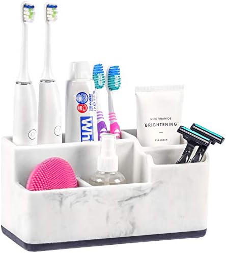 Vitviti Marble Resin Toothbrush Holder
