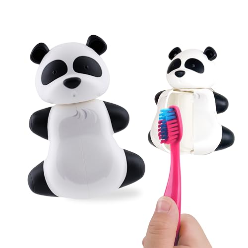 Flipper Fur Friends Series - 3 Piece Plush Toothbrush Covers for Kids