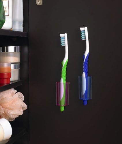 StickOnPods Toothbrush Holder - Color Pink