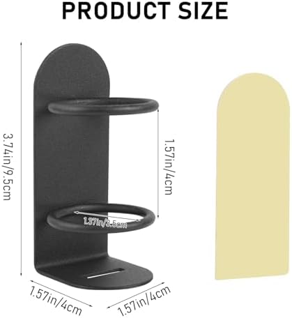 2 Pcs Electric Toothbrush Wall Mount Holder for Bathrooms