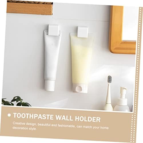 Magiclulu Wall Toothbrush Holder with Hooks and Clips