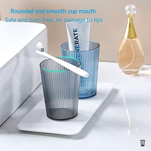 Cawein 3PCS Toothbrush Cup Holder Set