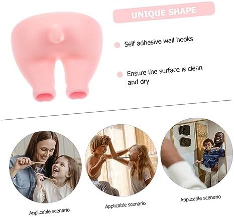 Unomor Cartoon Toothbrush Holder with Wall Hook