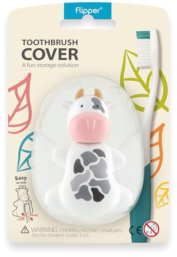 Fun Animal Cow Toothbrush Cover Kids Toothbrush Holder