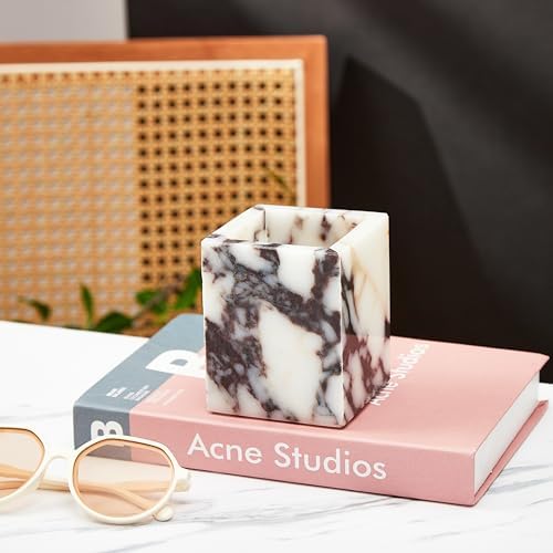 Denique Natural Marble Toothbrush Holder
