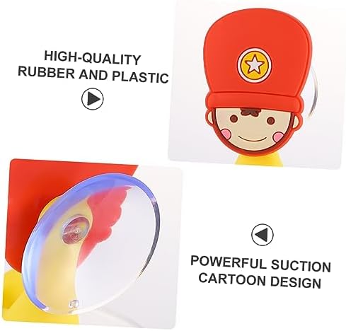 3-Piece Cartoon Suction Toothbrush Holder for Kids in the Bathroom