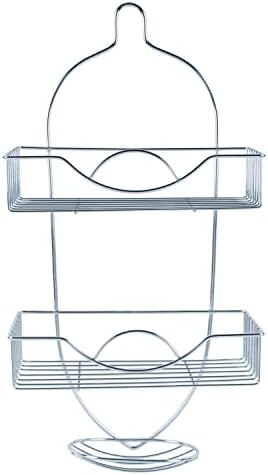Bath Bliss - Rainbow Design 2-Tier Showersomething for Organizing Your Bathroom Ingredients