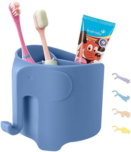 Elephant Toothbrush Holder for Kids
