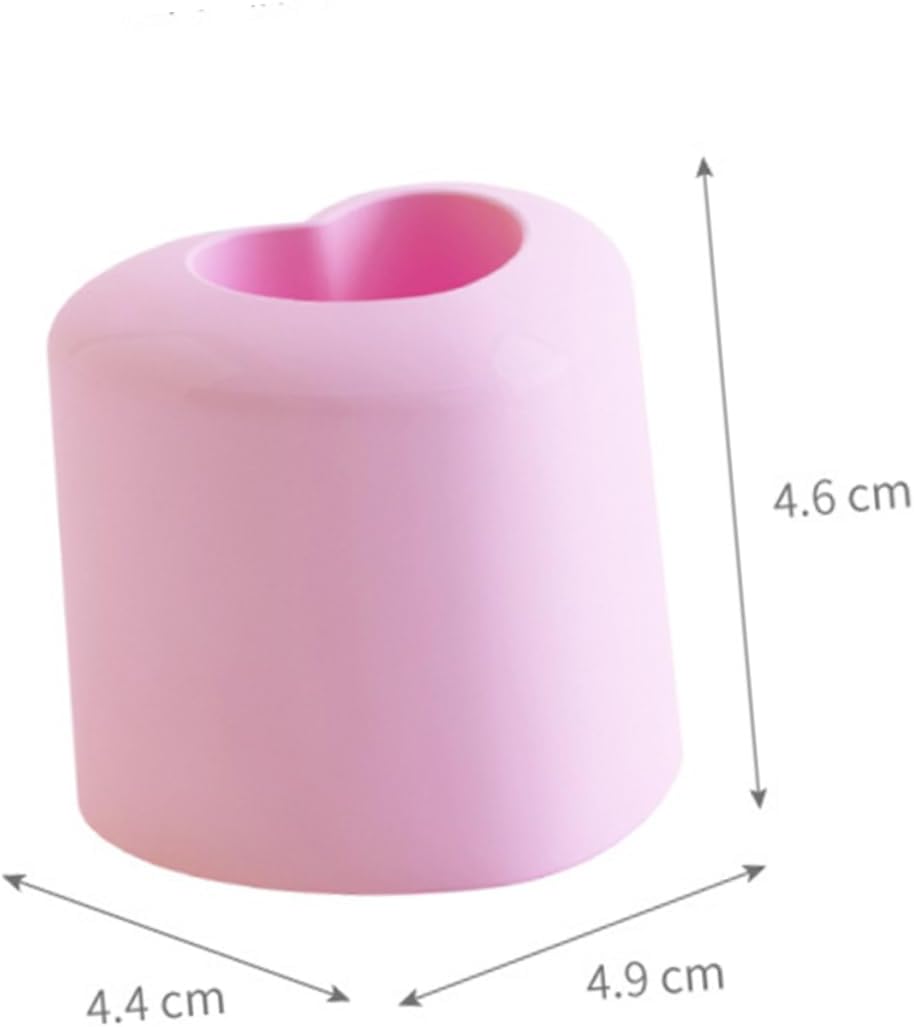 Alipis Heart Toothbrush Holder - Eco-Friendly Bathroom Organizer