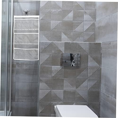 Versatile shower organizer bag for space-saving bathroom storage