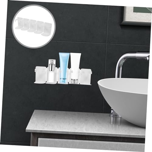 GLEAVI Wall Mounted Shower Organizer with Storage Capacity
