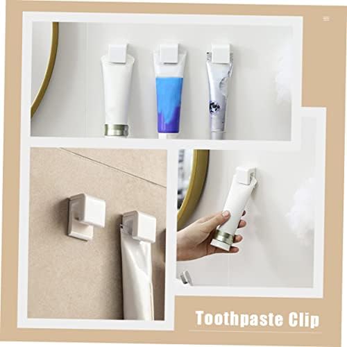 Magiclulu Wall Toothbrush Holder with Hooks and Clips