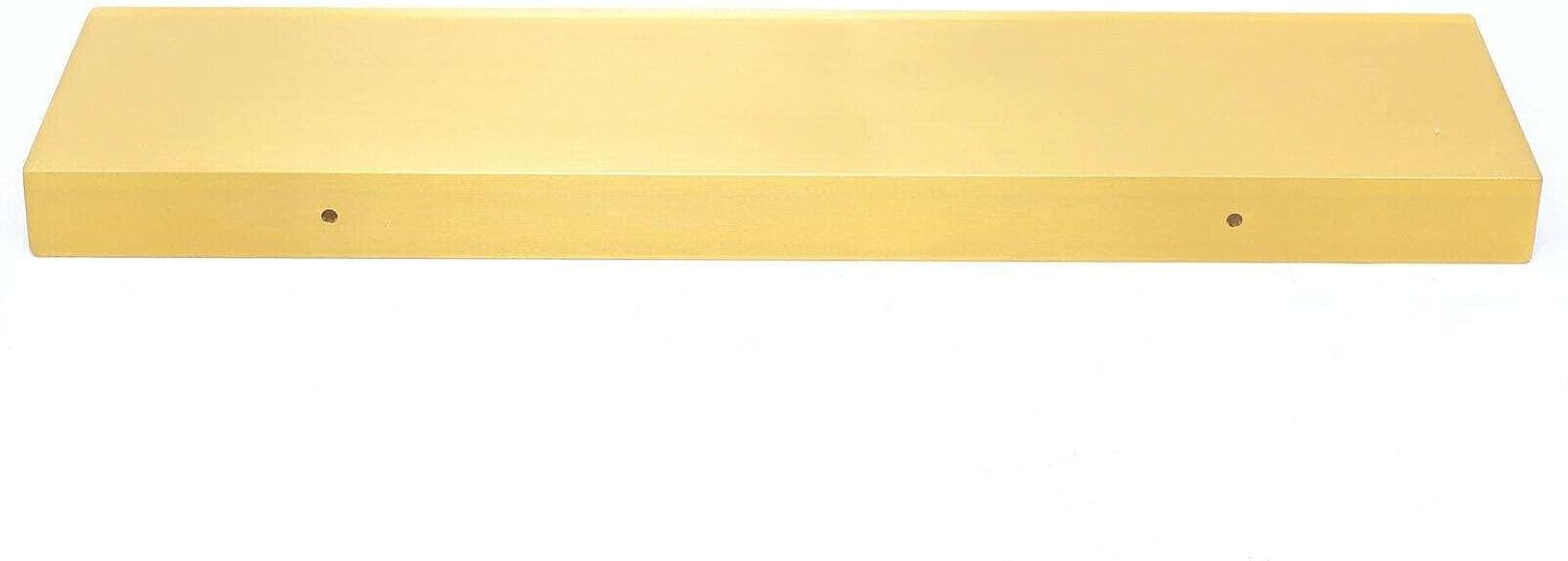Precision-Engineered LKOP Gold Brass Wall-Mounted Bathroom Organizer