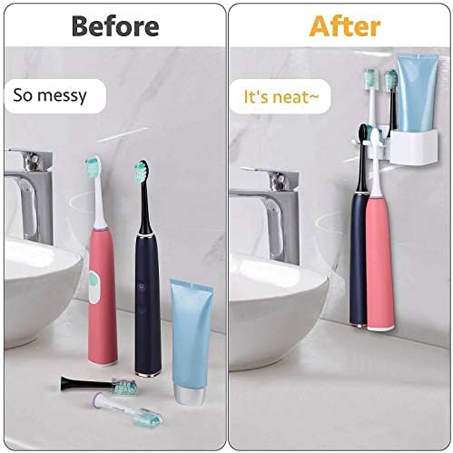 Wall-Mounted Electric Toothbrush Holder 1 Pack