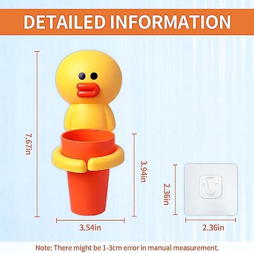 Perfect for Kids Animal Toothbrush Cup Holder
