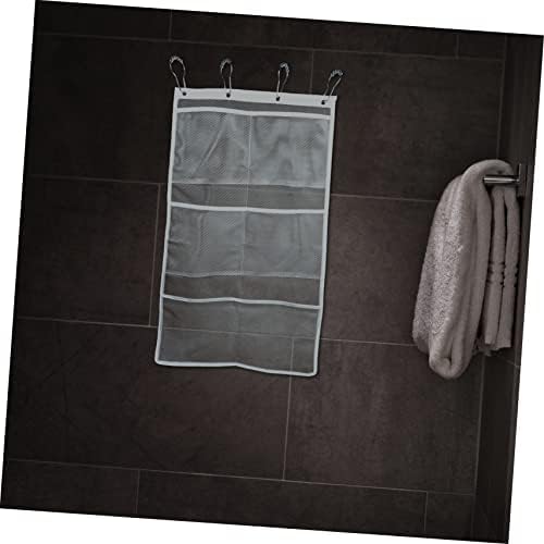 Unomor Toiletries Hanging Mesh Bag with 6 Pockets
