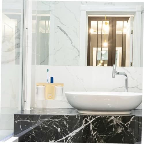 Multi-Function Toothbrush Toothpaste Holder
