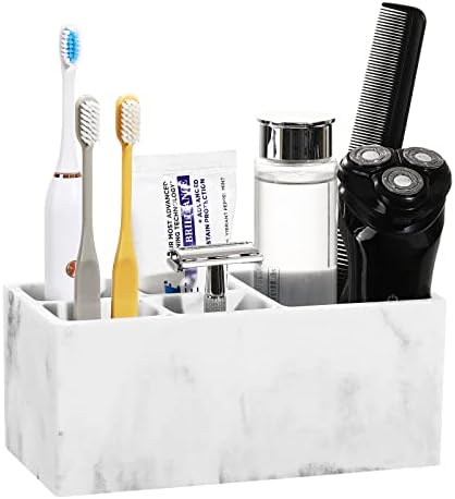 Luxspire Toothbrush Holder with 5 Slots