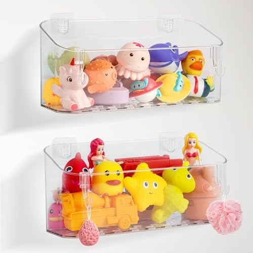 MUMUQ Bath Toy Storage Caddy for Babies
