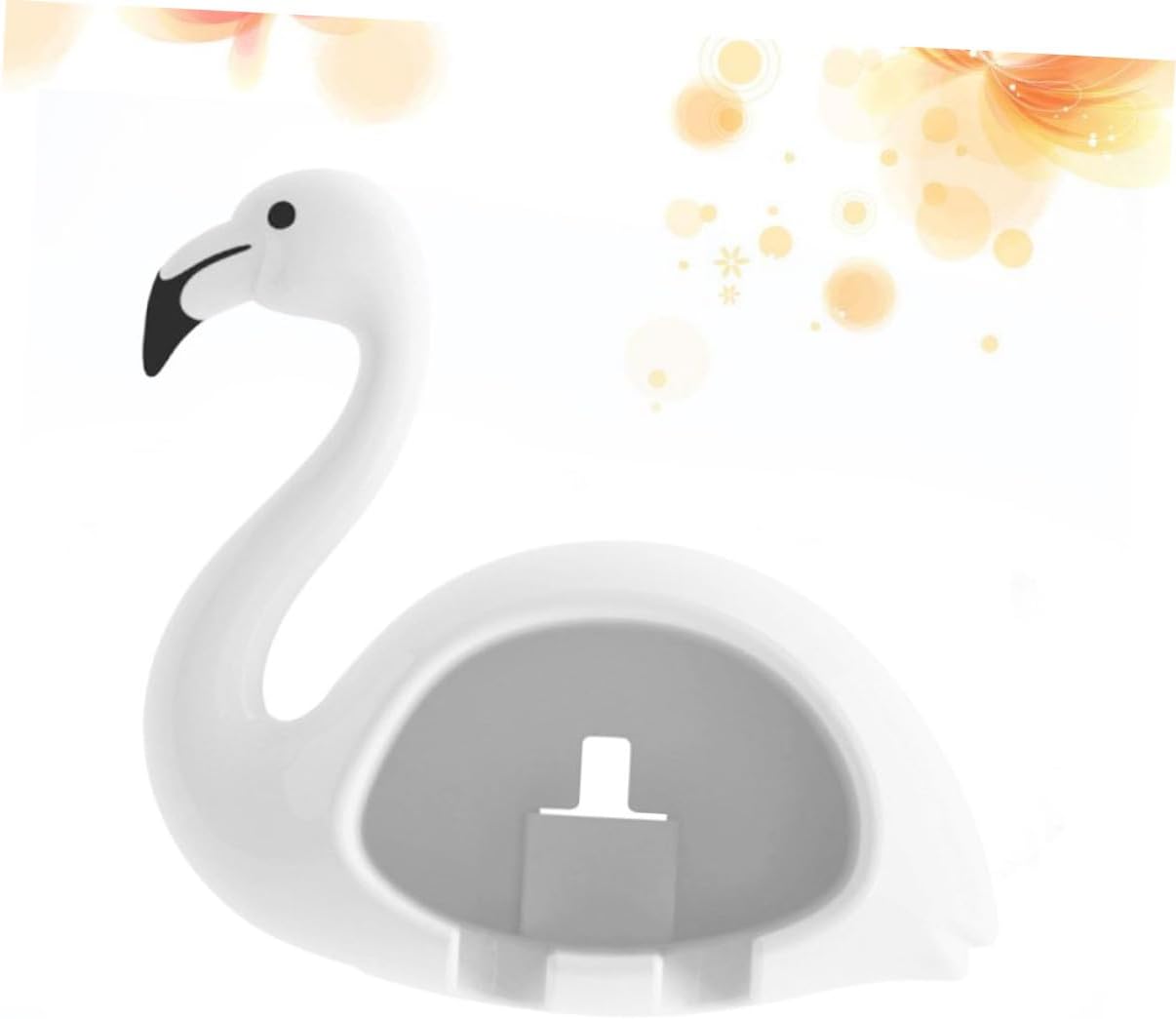 Garneck Wall Toothbrush Holder Flamingo Design