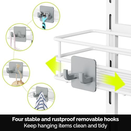 Adjustable Over-the-Door Shower Caddy