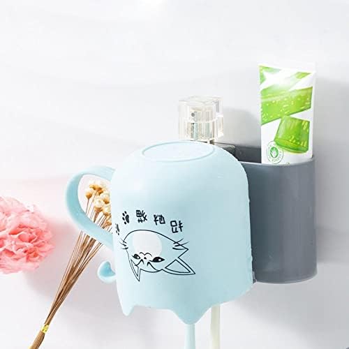 Durable Wall-Mounted Toothbrush Holder