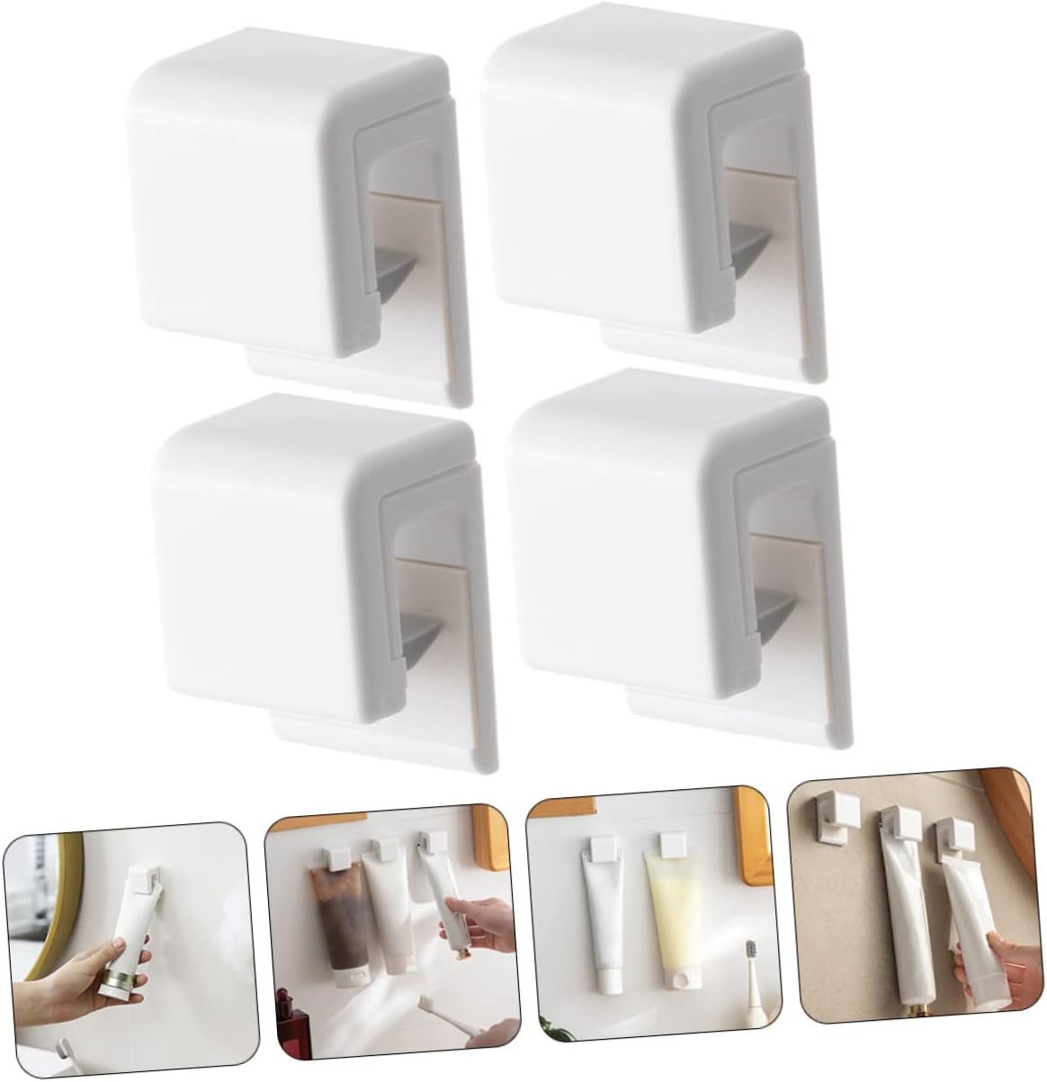 Mobestech Wall Hook Clip Set 4pcs Modern Design
