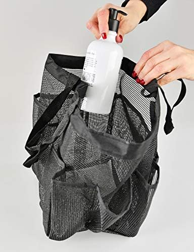 Home-X Mesh Shower Caddy Tote
