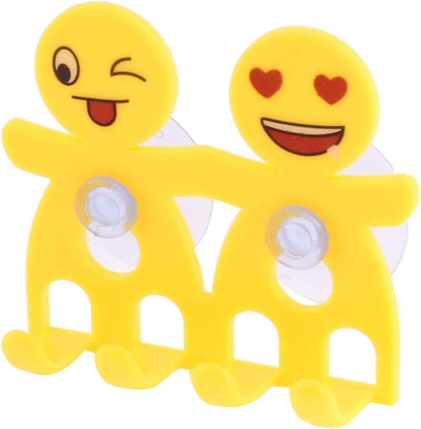Qtqgoitem Suction Cup Toothbrush Holder Yellow 1