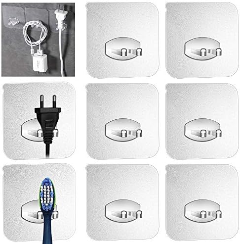 Guatbsecure 6PCS Adhesive Toothbrush Holder