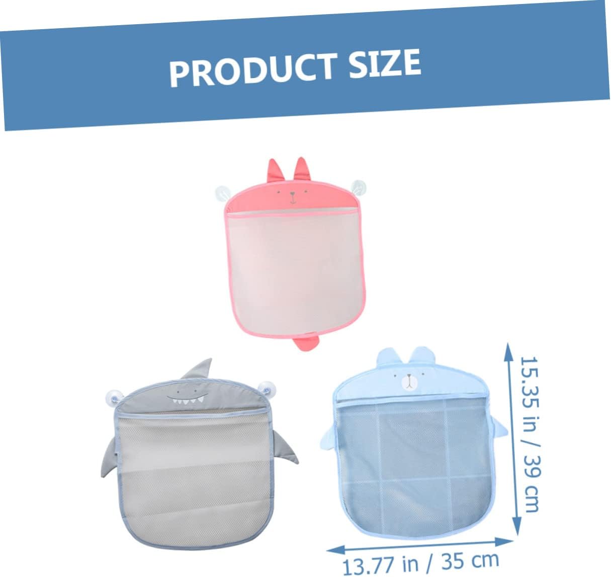 3pcs Multi-Functional Toy Storage Organizers
