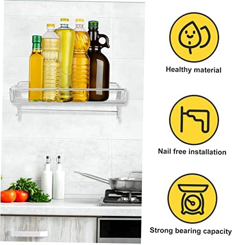 Stainless Steel Shower Organizer with Removable Shelves