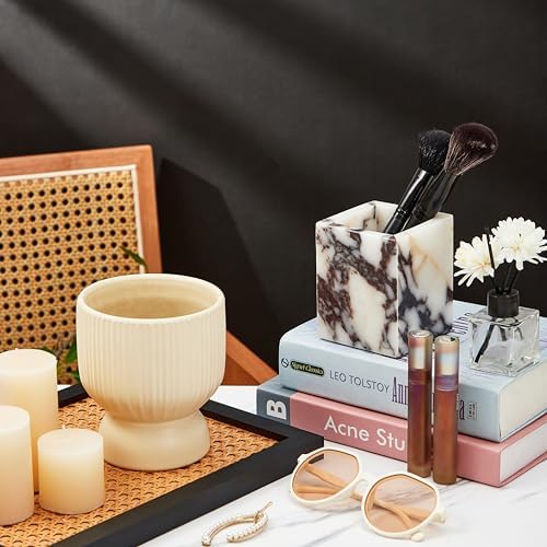 Denique Natural Marble Toothbrush Holder