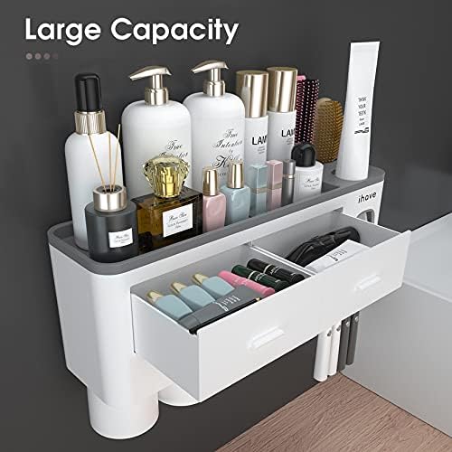Big Choice 4 Cups Toothbrush Holders White - iHave