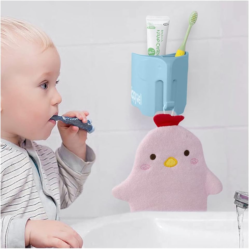Kids Toothbrush Holder Cute Elephant Toothbrush Holder for Toddler