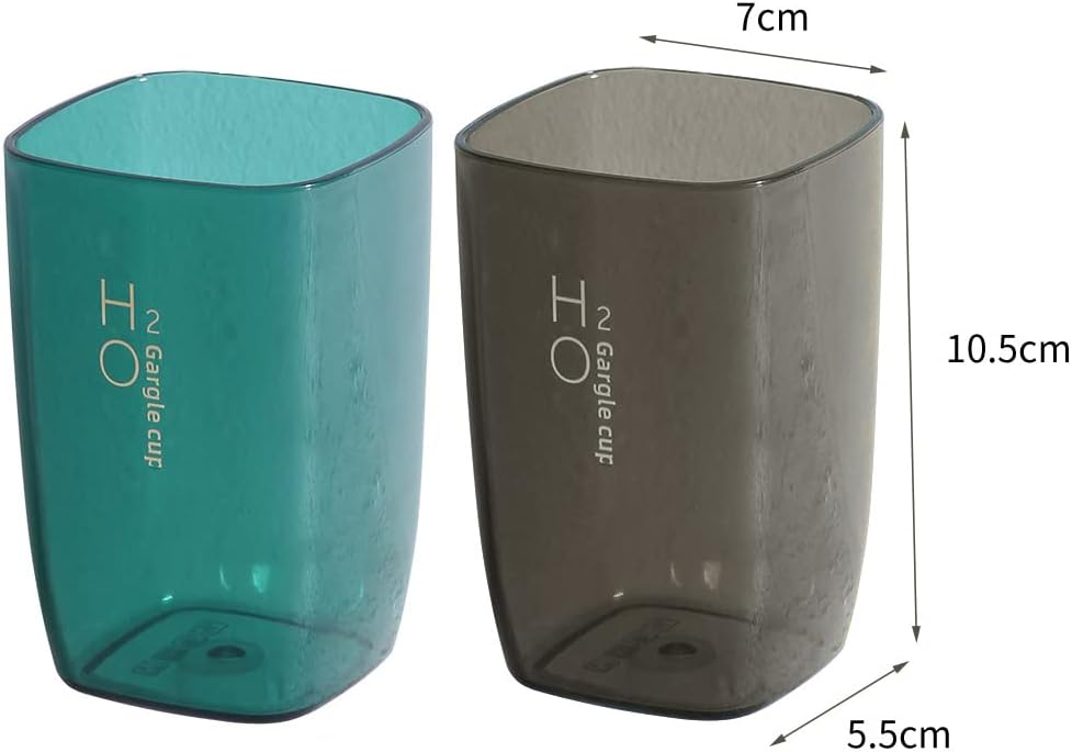 Awhale Toothbrush Holder Non-Inverted Plastic Durable Colorful